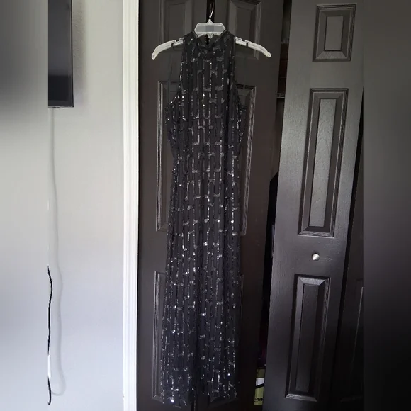 Vintage Sequined Gown - Picture 2 of 12
